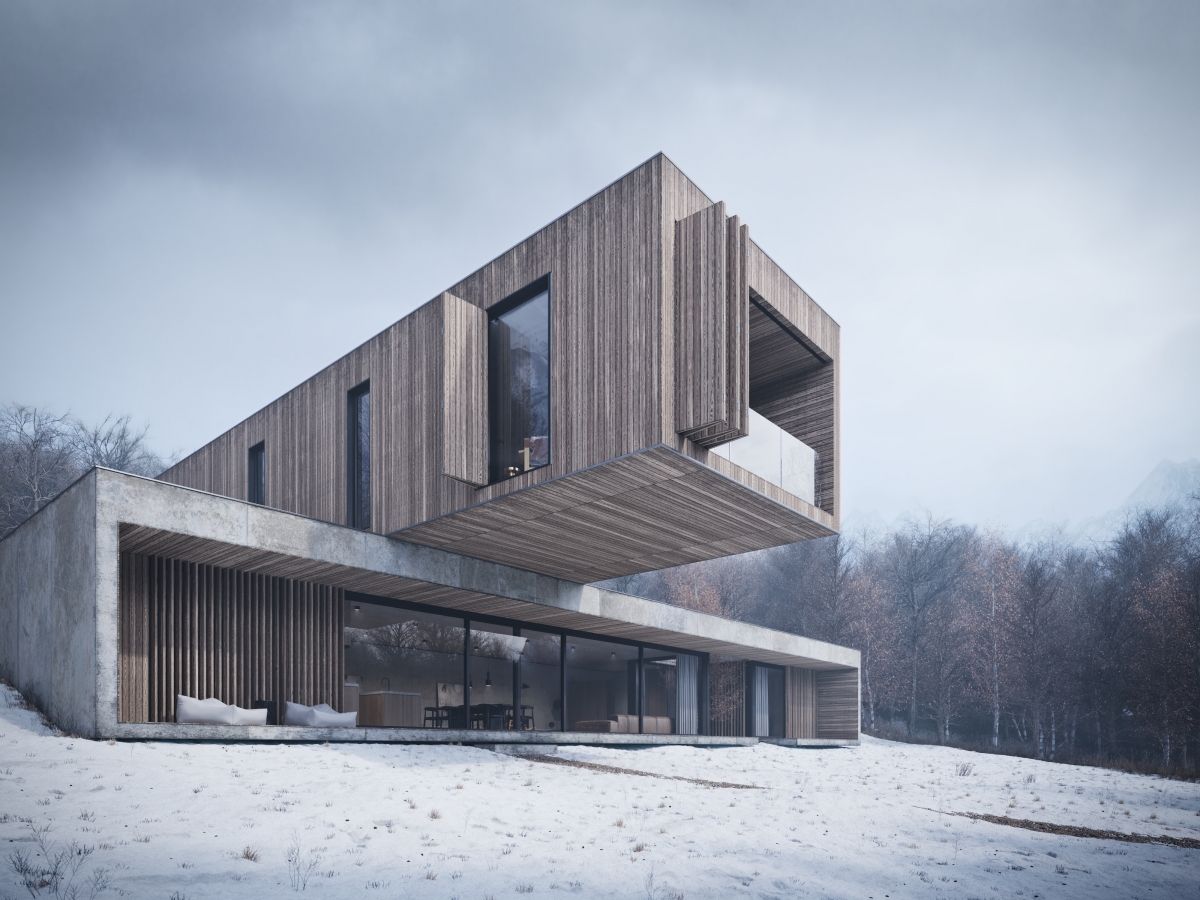 Cantilever House, AX2 Creative