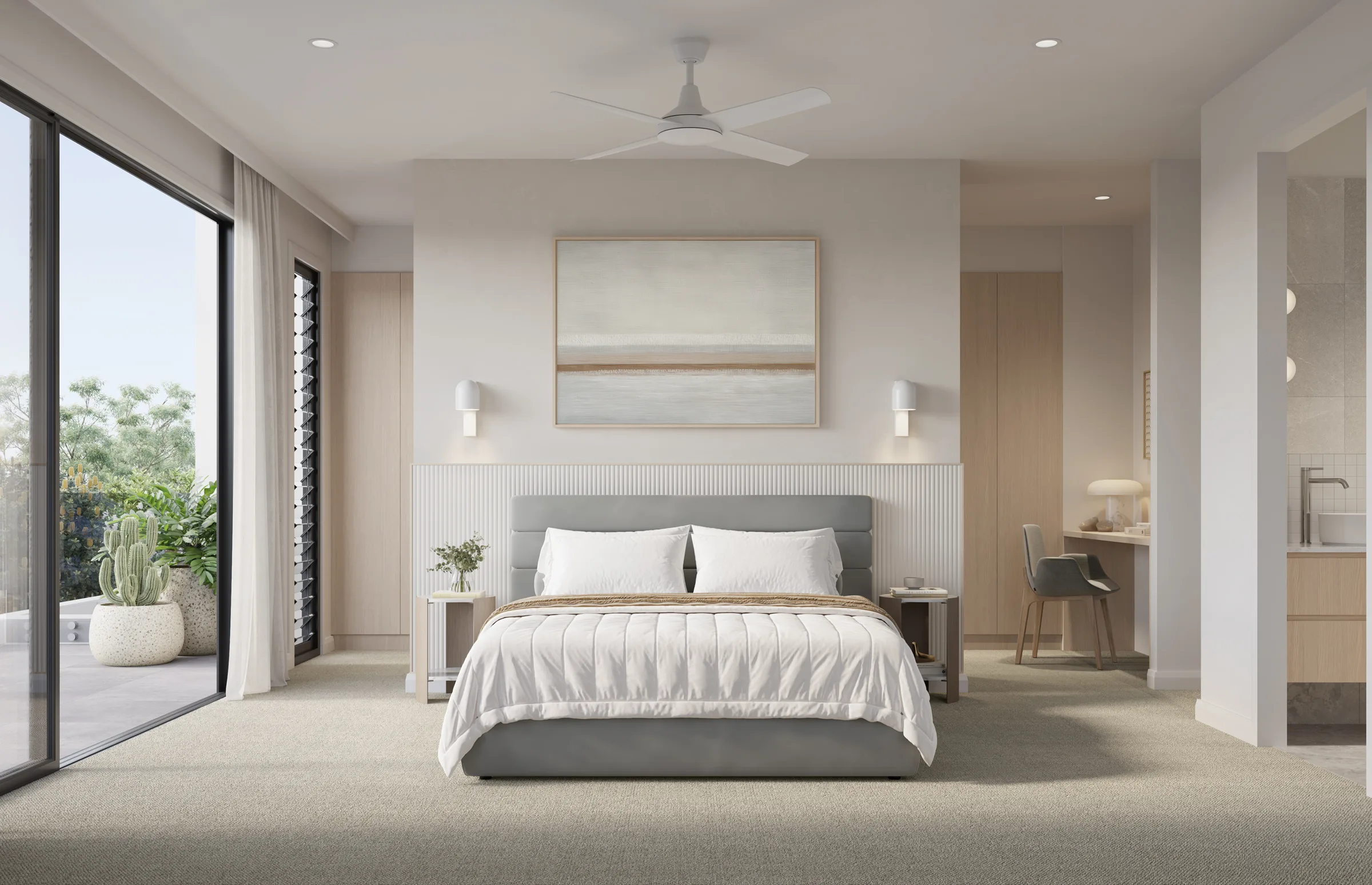 Saltline scheme bedroom